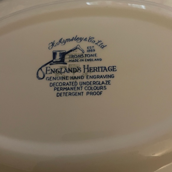 Vintage H Aynsley & Co heritage series Platter - Picture 8 of 8